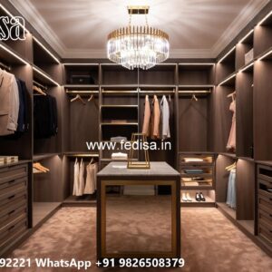 Wooden Wardrobe Design with Luxury Appeal No-4589