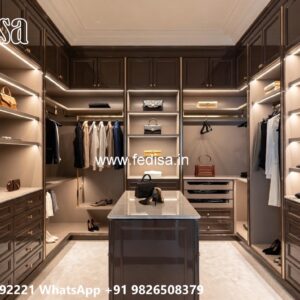 Elegant Wardrobe Design with Custom Layout No-4591