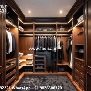 Modern Wardrobe Design with Luxury Details No-4596