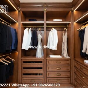 Minimal Wooden Wardrobe Design Inspiration No-4601
