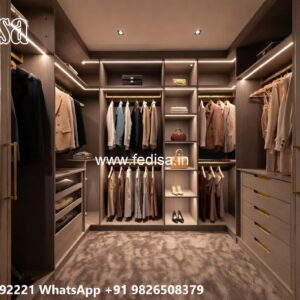 Wardrobe Design Ideas for Modern Luxury Bedrooms No-4615