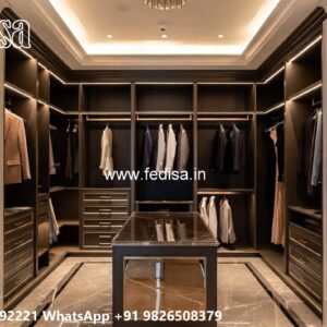 Elegant Wardrobe Design with Decorative Style No-4618