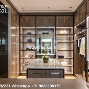 Luxury Wardrobe Design with Functional Features No-4629