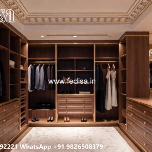Elegant Wooden Wardrobe Design Trends No-4631