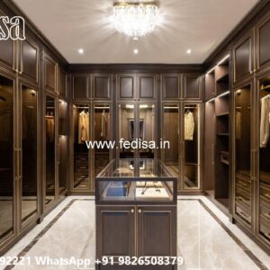 Smart Wardrobe Design with Stylish Storage No-4639