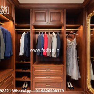 Luxury Wardrobe Design with Elegant Layout No-4643