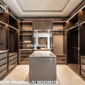 Stylish Sliding Wardrobe Design for Bedrooms No-4648