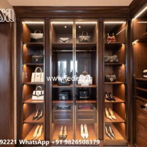 Luxury Wardrobe Design with Smart Organization No-4650