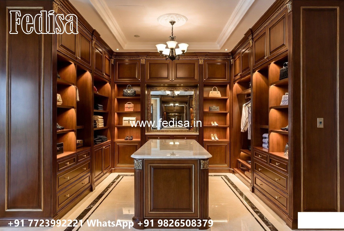 Premium Wardrobe Design with Wooden Texture No-4680
