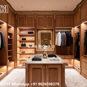 Modern Wardrobe Design with Luxury Features No-4693