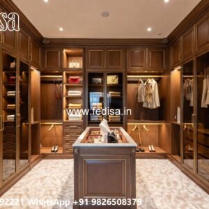 Elegant Wardrobe Design for Luxury Homes No-4707