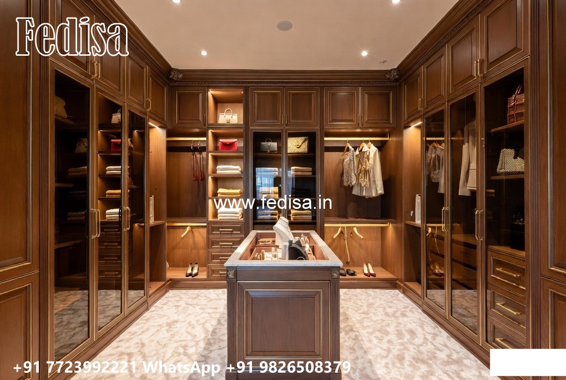 Elegant Wardrobe Design for Luxury Homes No-4707