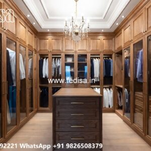 Premium Wardrobe Design with Glass Elements No-4709