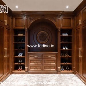 Modern Wardrobe Design with Hidden Lighting No-4713