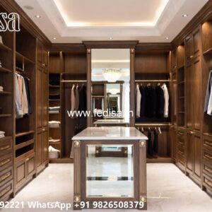 Modern Wardrobe Design with Space Saving Features No-4729