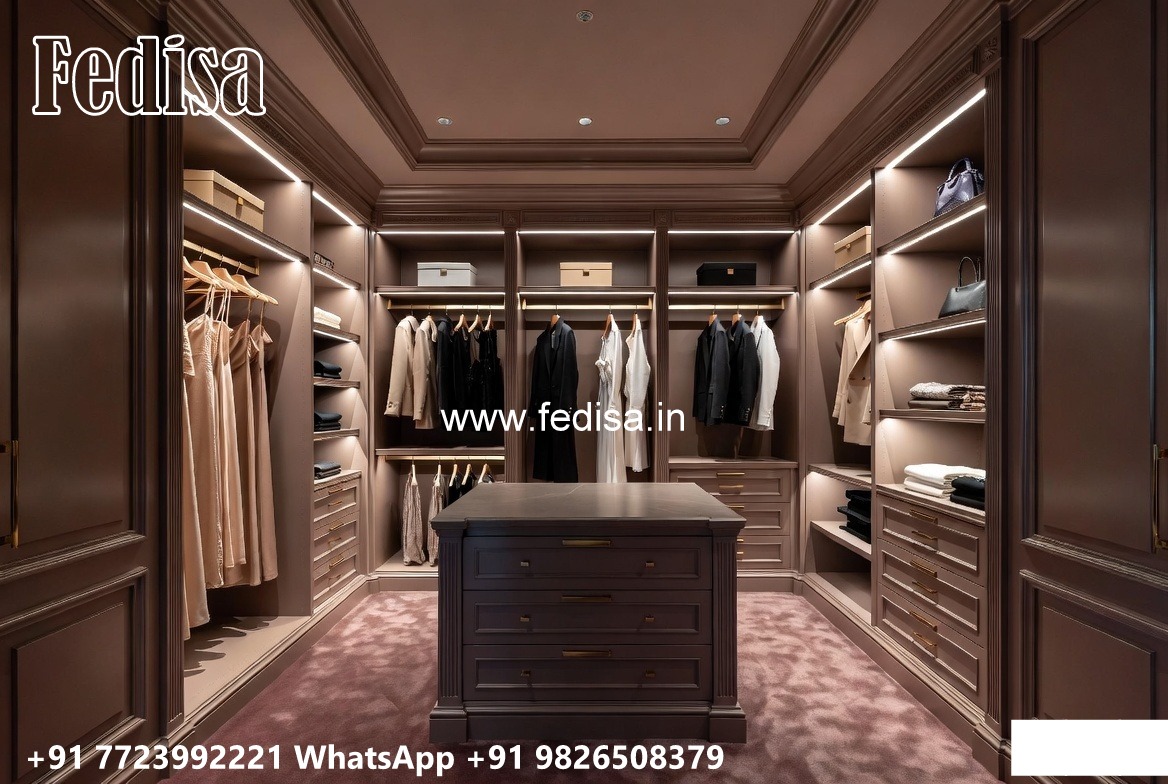 Stylish Wardrobe Design with Contemporary Luxury No-4746