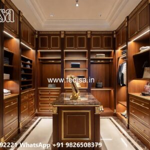 Smart Wardrobe Design with Elegant Interiors No-4762