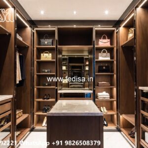 Stylish Wardrobe Design with Functional Luxury No-4771
