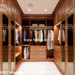 Elegant Wardrobe Design with Minimal Beauty No-4774
