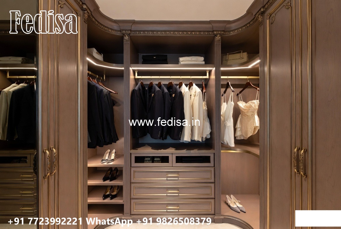Contemporary Wardrobe Design with Smart Lighting No-4783