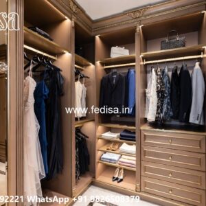 Luxury Wardrobe Design with Smart Organization Ideas No-4791