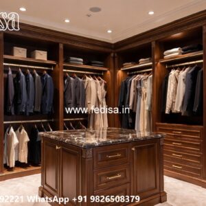 Stylish Wardrobe Design with Luxury Storage Features No-4794