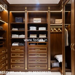 Elegant Wooden Wardrobes No-5050