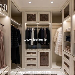 Elegant Wooden Wardrobe Design Concepts No-5122
