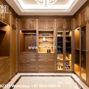 Premium Classic Wooden Wardrobe Ideas No-5129
