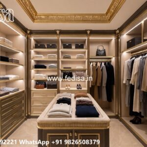 Luxury Classic Bedroom Closet Ideas No-5133