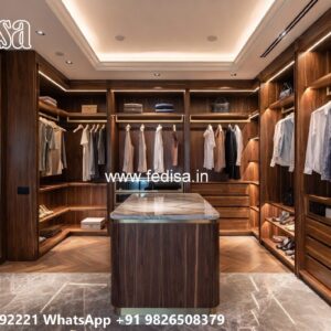 Classic Wardrobe Design with Elegant Storage No-5150