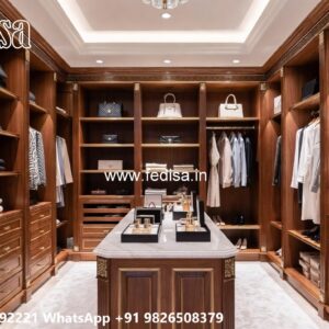 Elegant Wooden Closet Design Trends No-5155