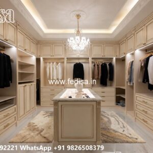 Classic Wardrobe Design with Sliding Doors No-5156