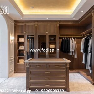 Luxury Classic Wardrobe with Decorative Doors No-5162
