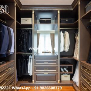 Elegant Wardrobe Design with Timeless Appeal No-5163