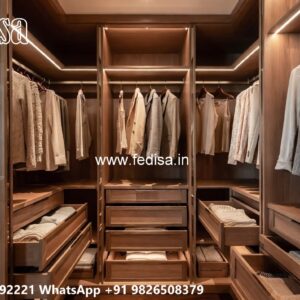 Elegant Wooden Wardrobe for Luxury Homes No-5178