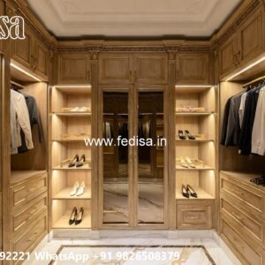 Elegant Bedroom Closet with Classic Style No-5185