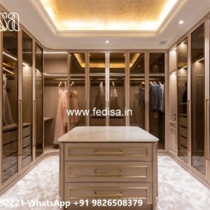 Luxury Bedroom Closet with Classic Appeal No-5207