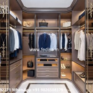 Luxury Closet Design with Vintage Charm No-5235