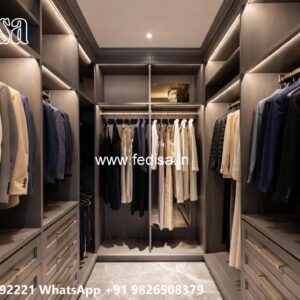 Wooden Closet Design with Elegant Craftsmanship No-5241