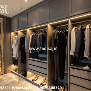 Timeless Wooden Closet with Luxury Appeal No-5249