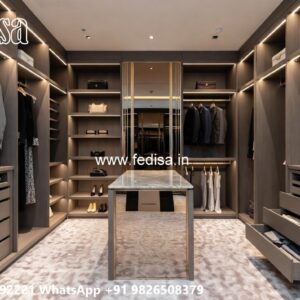 Classic Wardrobe Design with Stylish Storage No-5256
