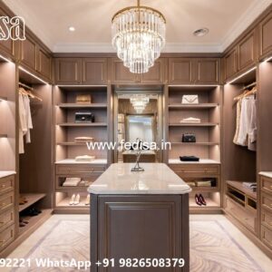 Luxury Classic Wardrobe with Rich Texture No-5267