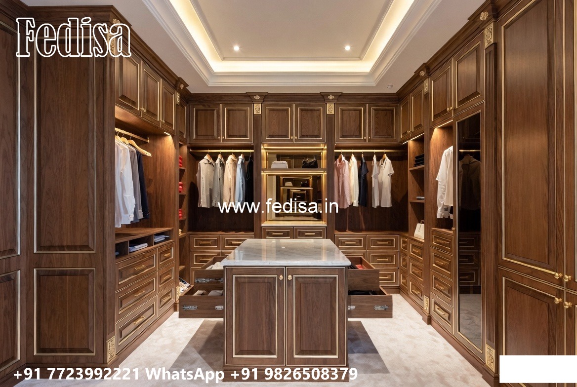 Elegant Closet Design with Timeless Style No-5268