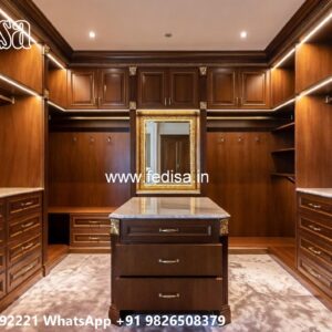 Timeless Wardrobe Design with Elegant Features No-5276