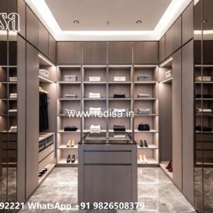 Elegant Bedroom Wardrobe with Rich Finish No-5298