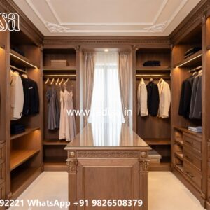 Vintage Wooden Closet with Luxury Touch No-5304