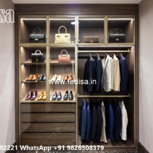 Premium Wooden Wardrobe with Artistic Details No-5314