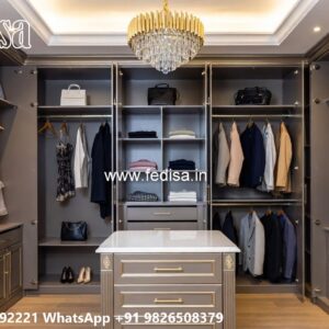 Classic Wardrobe Design with Sophisticated Finish No-5319