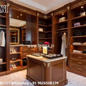 Vintage Luxury Wardrobe with Artistic Touch No-5322